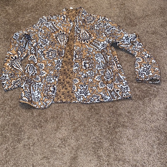Floral reversible blazer - Picture 3 of 5